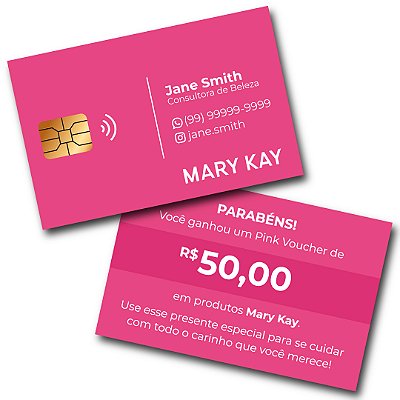 Cartão Pink Voucher