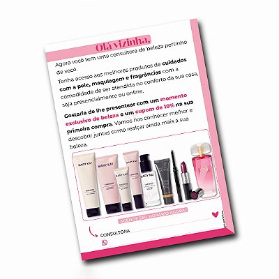 Folheto Carta para Vizinha