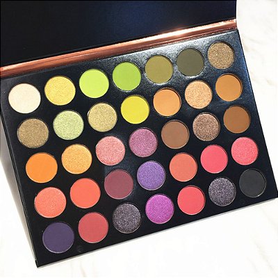 Paleta de Sombra - Popping Palette - Beauty Glazed com 35 cores