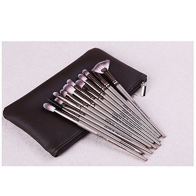 Kit de Pincéis 12 Pçs + Necessaire - Z´OREYA