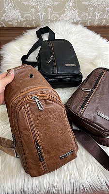 Mini mochila transversal unissex 925