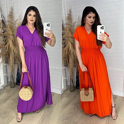 Vestido longo Raysa