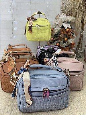 Bolsa média c/ lenço 211