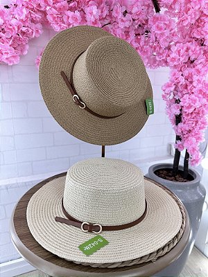 Chapéu c/ fivela premium - 0428