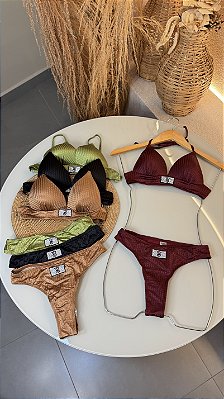 Biquíni fio c/ detalhe em strass - 2025-44