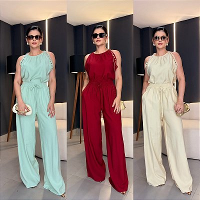Conjunto Júlia calça + blusa - 55220