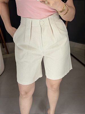 Bermuda em linho - 1172