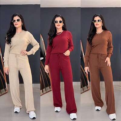 Conjunto linha blusa +calça - 52063