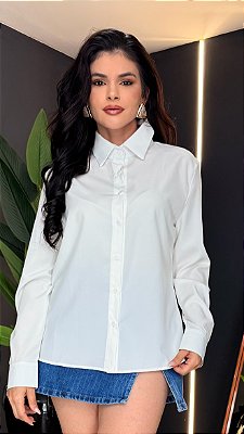 Camisa clássica branca - 198