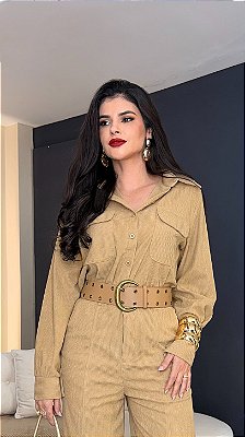 Jaqueta/Camisa em cotelê - 2181