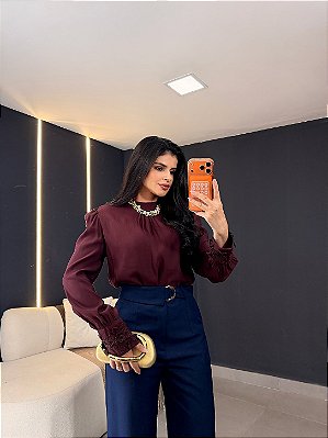 Blusa manga longa - 69229