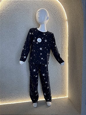 Pijama infantil estampado (malha Malwee)