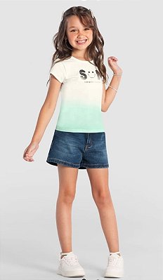 Blusa Infantil Menina Meia Malha