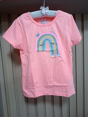 Blusa Infantil Manga curta Brandili