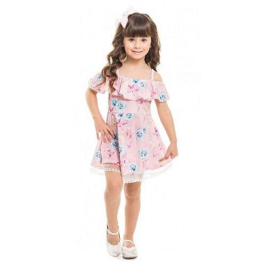 Vestido Infantil Seabed