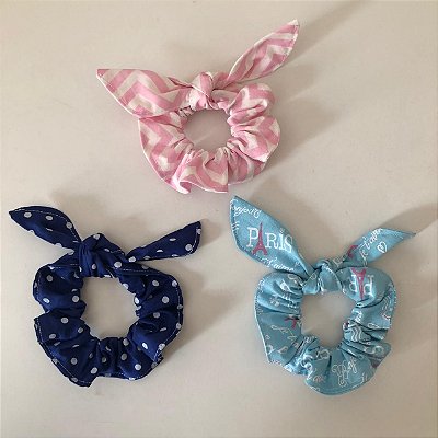 Scrunchies Frufru - 3 unidades