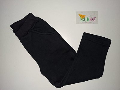 Calça de Moletom Infantil Flanelada Minore