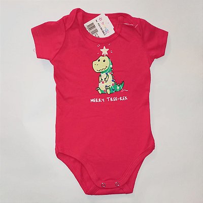 Body Dinossauro Natal Brandili Baby