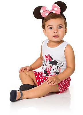 Conjunto Infantil Bebê Minnie