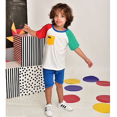 Camiseta infantil unissex - Colors