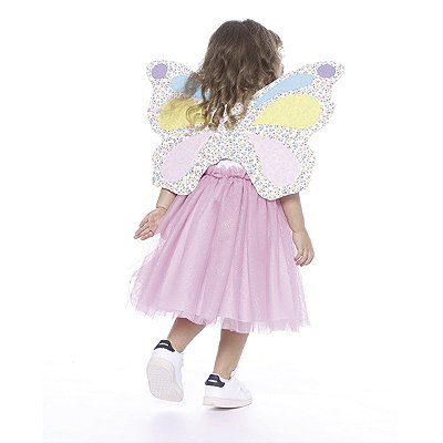 Fantasia infantil - Asa de FADA borboleta personalizada