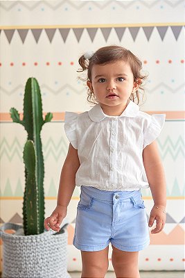 Batinha Infantil Menina Cropped