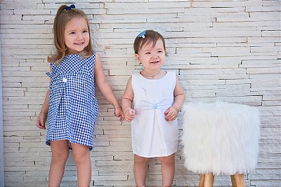 Vestido Little Bunny - Off White