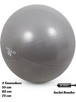 Bola Suíça com Bomba para Pilates Yoga - Vollo