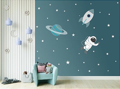 Adesivo de Parede Astronauta