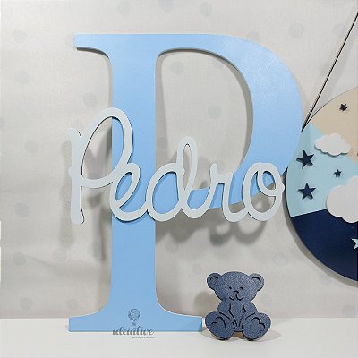Letra com Nome em MDF Personalizado