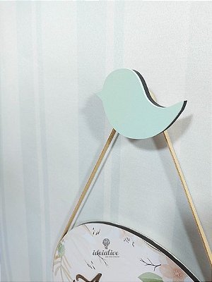 Pendurador Porta Maternidade Infantil Passarinho
