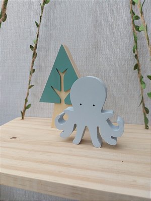 Decoração Infantil Fundo do Mar Polvo