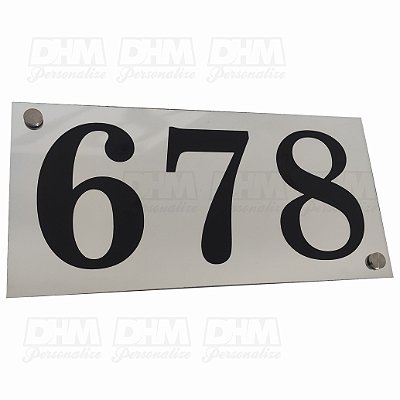 Número Residencial de Casa Personalizado