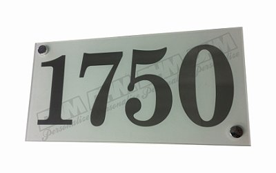 Número Residencial de Casa Personalizado