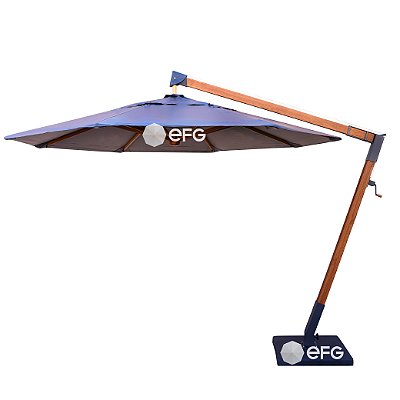Ombrelone Lateral 2,9m Redondo Slim