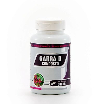 GARRA D COMPOSTO 500mg - 60 cápsulas-