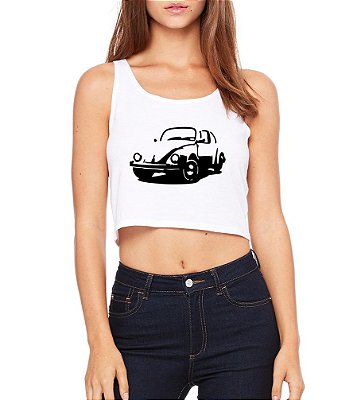 Top Cropped Fusca Branco