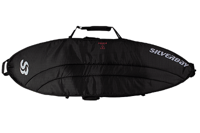 Sarcófago SILVERBAY BLACKSTOP PREMIUM 6'4 para 3 Pranchas - Preto