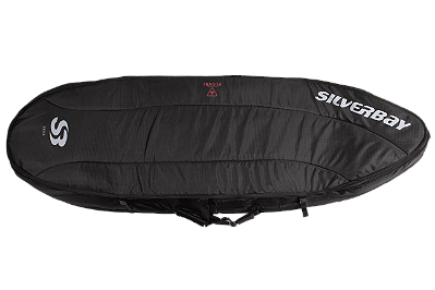 Sarcófago SILVERBAY BLACKSTOP PREMIUM 6'0 para 5 Pranchas - Preto