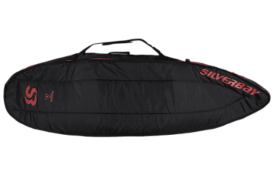 Sarcófago SILVERBAY BLACKSTOP PREMIUM 6'4 para 5 Pranchas - Preto