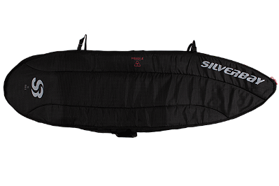 Sarcófago SILVERBAY BLACKSTOP PREMIUM 6'8 para 6 Pranchas - Preto