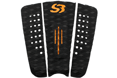 Deck Surf Silverbay Signature MIGUEL PUPO / Preto - Laranja