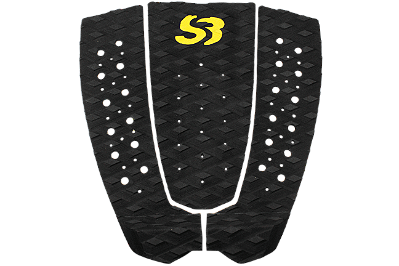 Deck Surf Silverbay Signature ALEJO MUNIZ / Preto - Amarelo