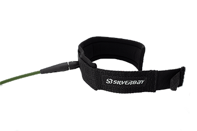 Leash Surf SILVERBAY PRO / REGULAR 6' 6mm - Militar