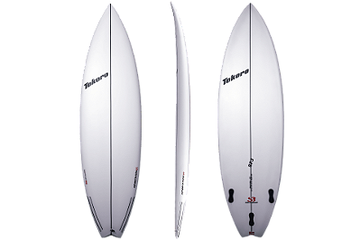 PRANCHA DE SURF SHORTBOARD TOKORO - SF3 5'10 X 19 X 2 7/16 X 28,89 LTS - PU