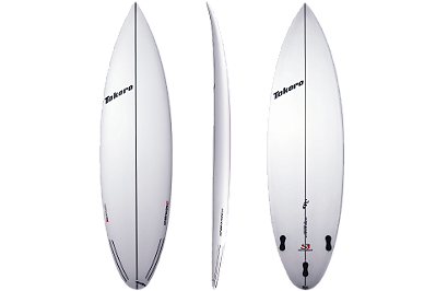 PRANCHA DE SURF SHORTBOARD TOKORO 4VC 6'4 x 19 1/2 x 2 5/8 x 33,64 LTS - PU