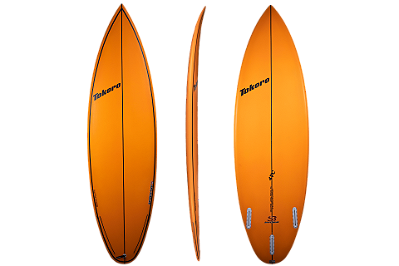 PRANCHA DE SURF SHORTBOARD TOKORO 4VC 5'9 x 19 1/8 x 2 7/16 x 27,77 LTS - PU