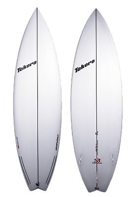 Prancha de Surf Shortboard Tokoro - 5+ 5'10 x 19 1/4 x 2 11/16 x 31,21 - PU