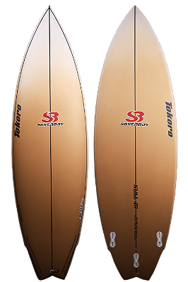 PRANCHA DE SURF SHORTBOARD TOKORO - HP TWIN 5'9 x 19 3/4 x 2 11/16 x 32,50 LTS - PU