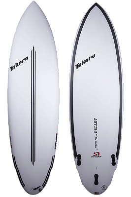 PRANCHA DE SURF SHORTBOARD TOKORO - BULLET 5'11 x 19 1/2 x 2 5/8 x 32,86 LTS - EPÓXY